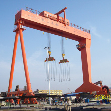 China Berühmter Portalkran-Werft-Kran-Hafenkran der Marken-500T